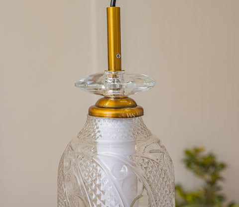 Glacier Hanging Lights (Amber)
