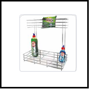 Trueliving_DETERGENT RACK_Metal Silver *8'18''18''