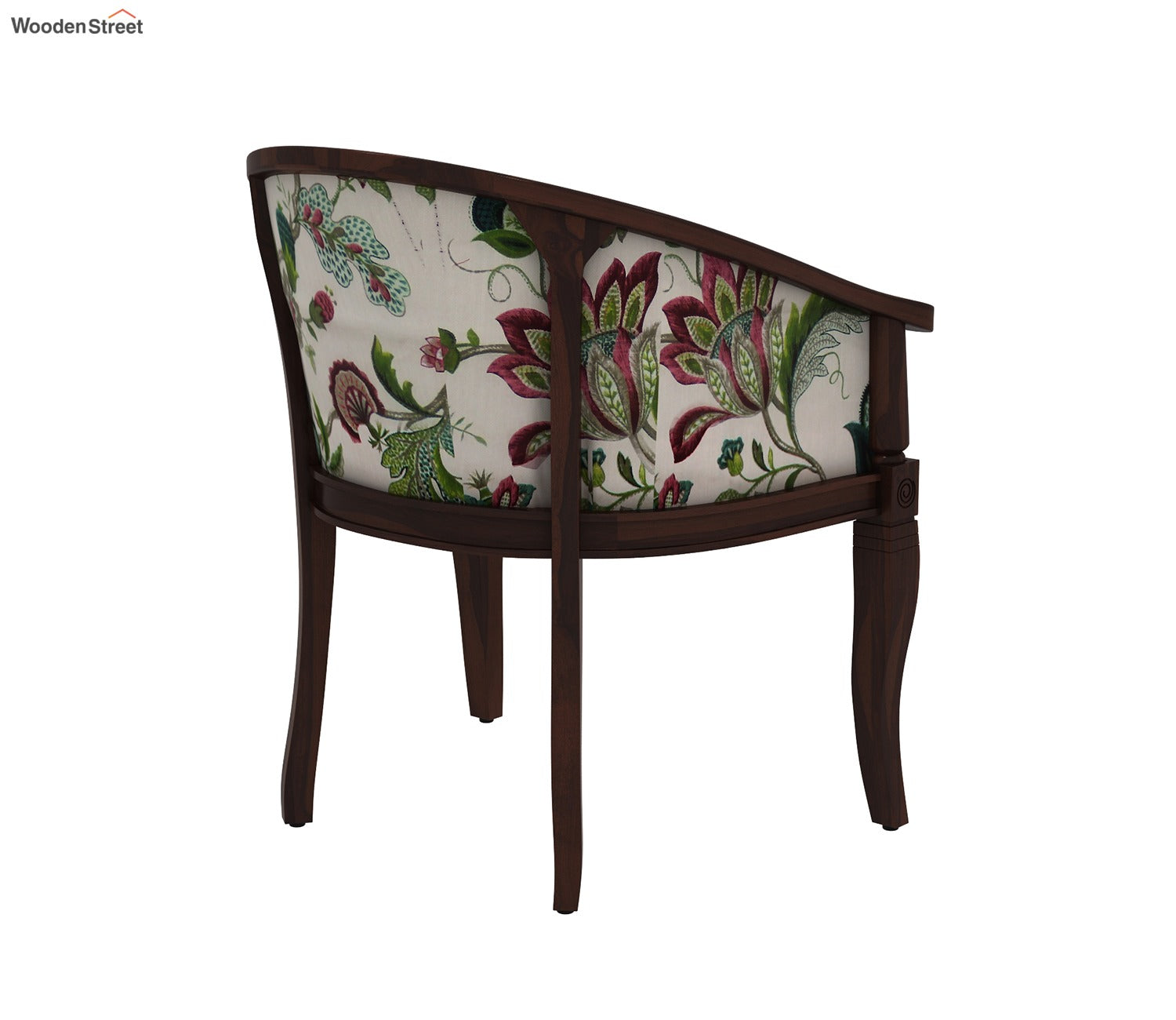 Arctic 2 Seater Sheesham Wood Balcony Set (Walnut Rose Vineyard)