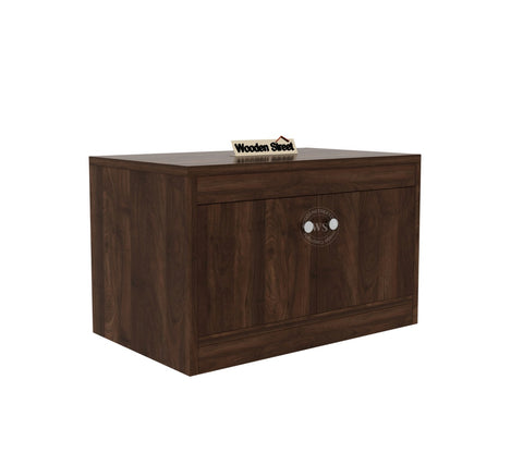 Anton Engineered Wood Shoe Rack without Cushion (Columbian Walnut Finish)