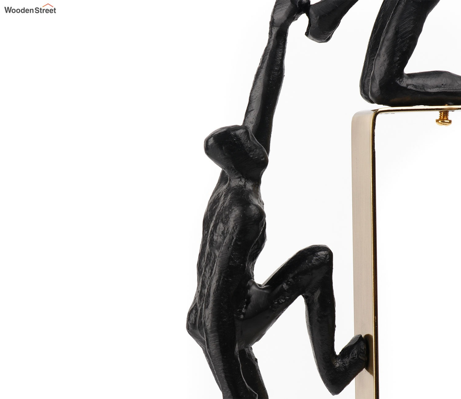 Magnetic Bliss Black Human Figurine (L, Black)