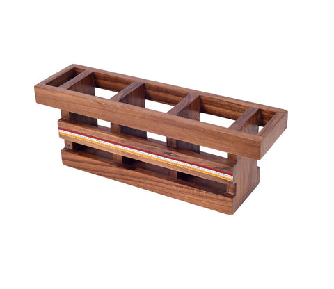 Handcrafted Flora Cutlery Storage Box