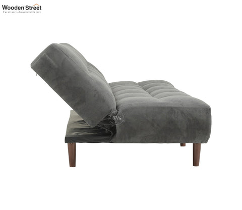 Castello Premium Upholstery Fabric Sofa cum Bed (Grey)