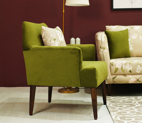 Acosta Lounge Chair (Dark Olive Green)