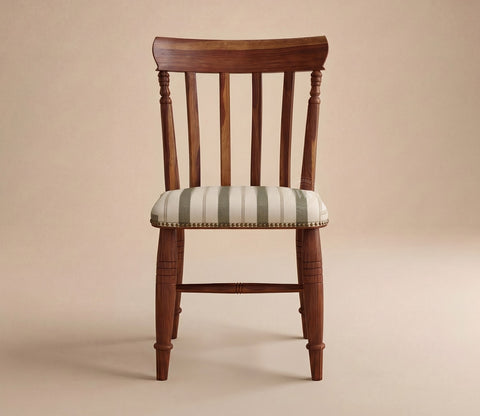 Misha Sheesham Wood Dining Chair (Teak Finish)