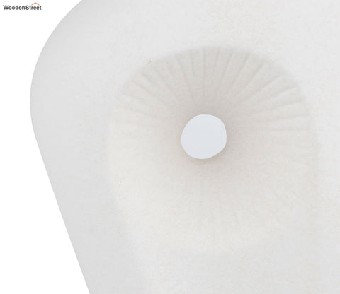 Tranquil Pot Ceramic Vase (White, L)