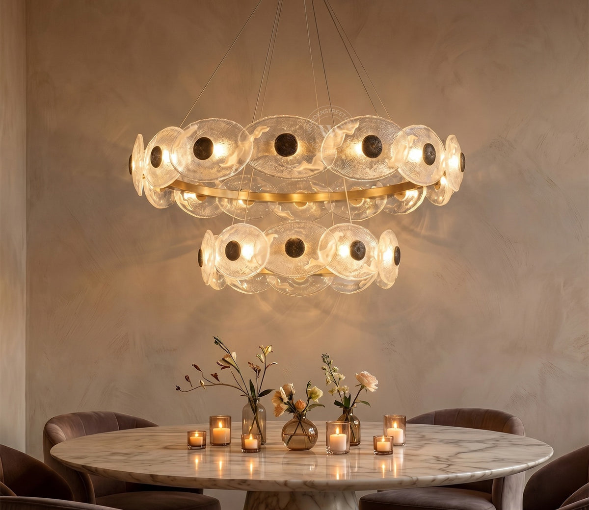 Center of Attention Twin Collection Chandelier