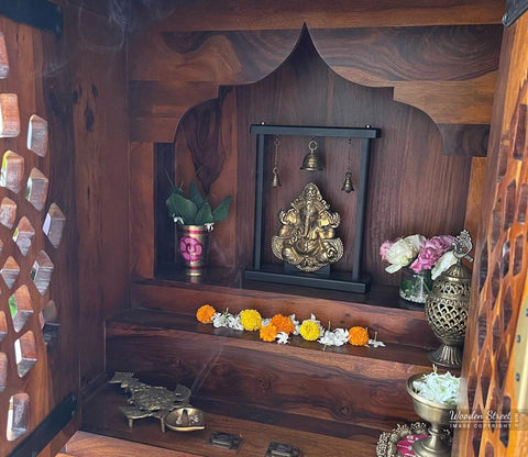 Amitava Home Temple (Honey Finish)