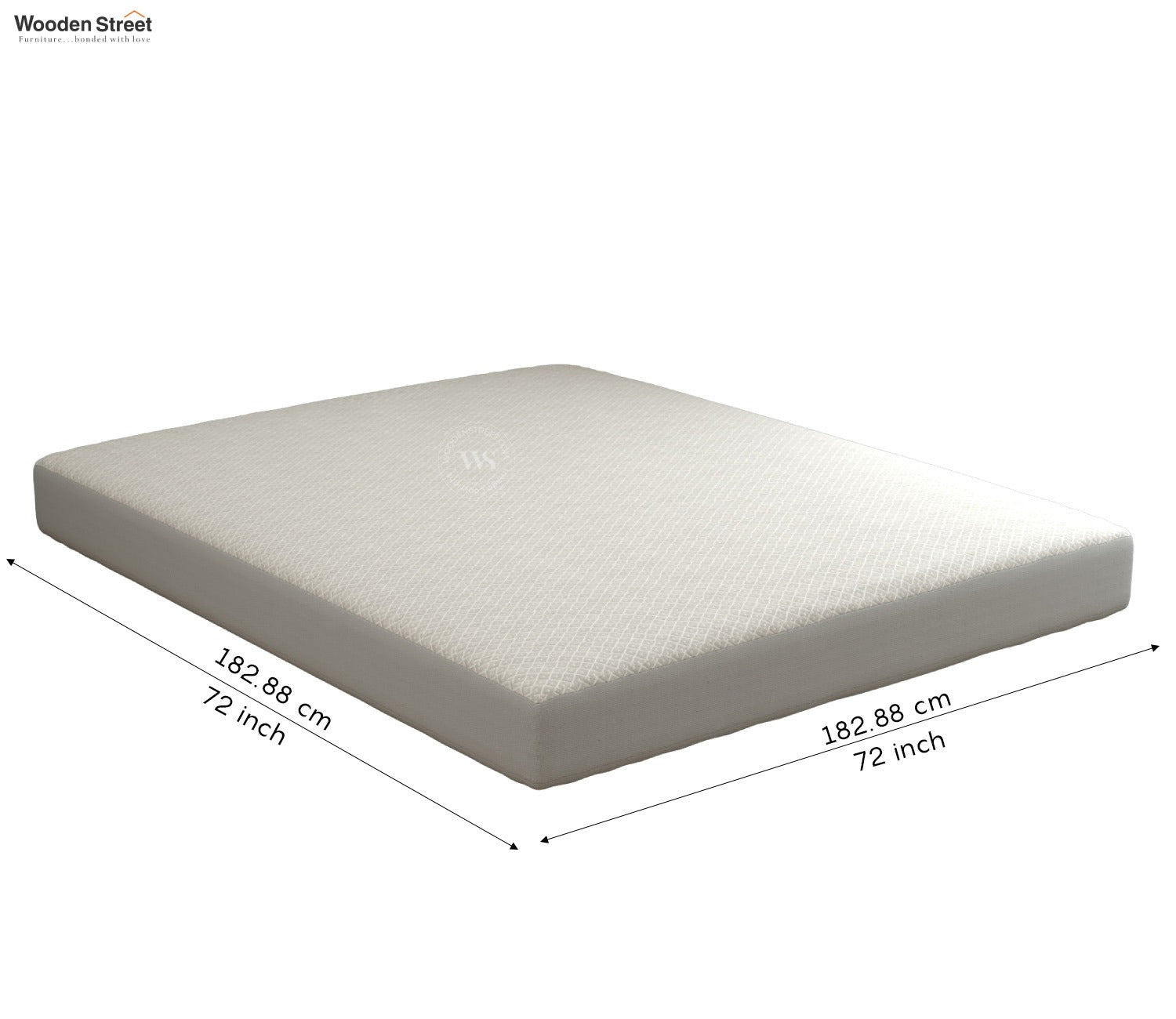 Matrix Ultra Soft Melange Cotton Breathable Hypoallergenic Waterproof Mattress Protector (King Size, Grey, 72 x 72 Inches)