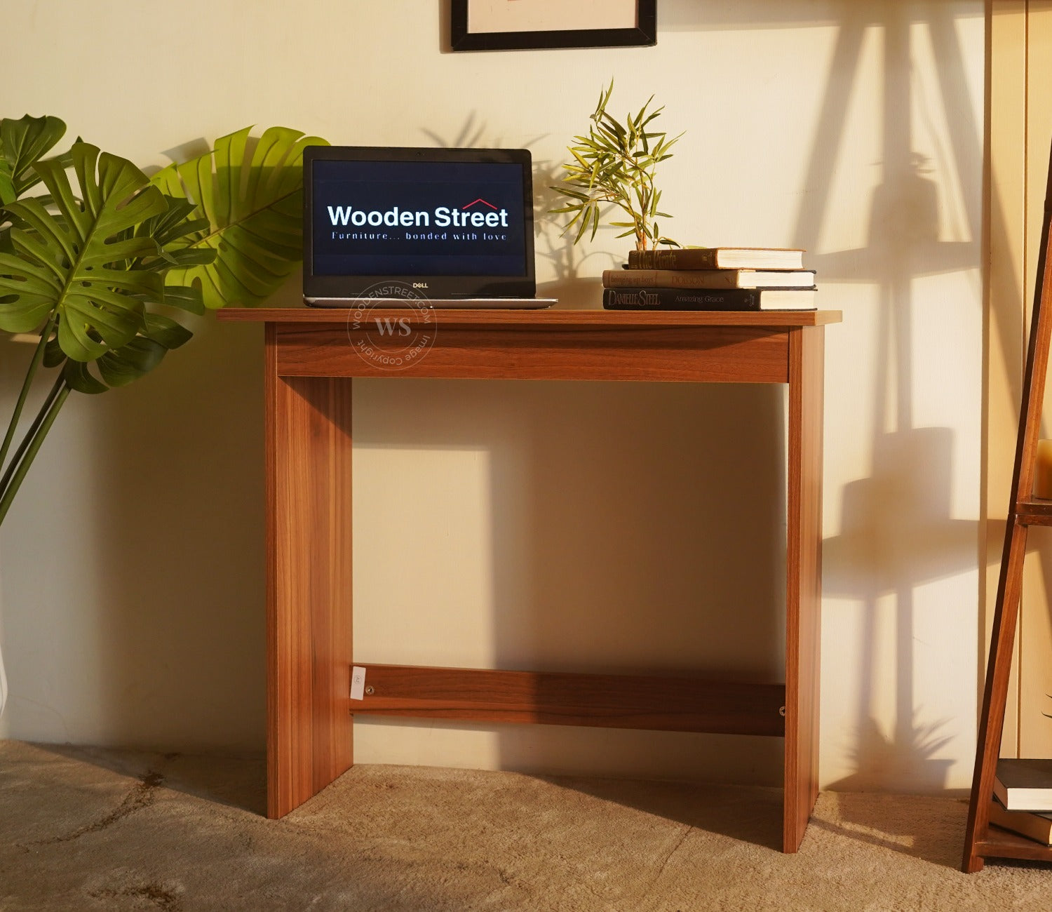Armada Study Table (Exotic Teak Finish)