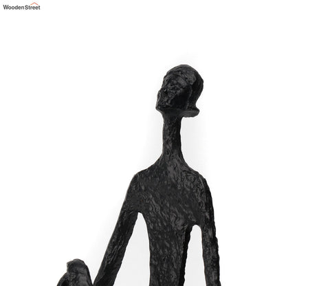 Spectacular Iron Human Figurine
