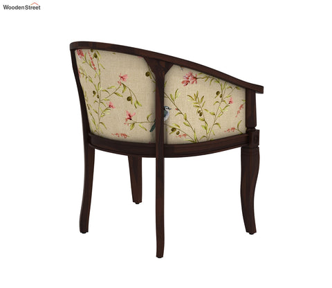 Arctic 2 Seater Sheesham Wood Balcony Set (Walnut Cream Robins)