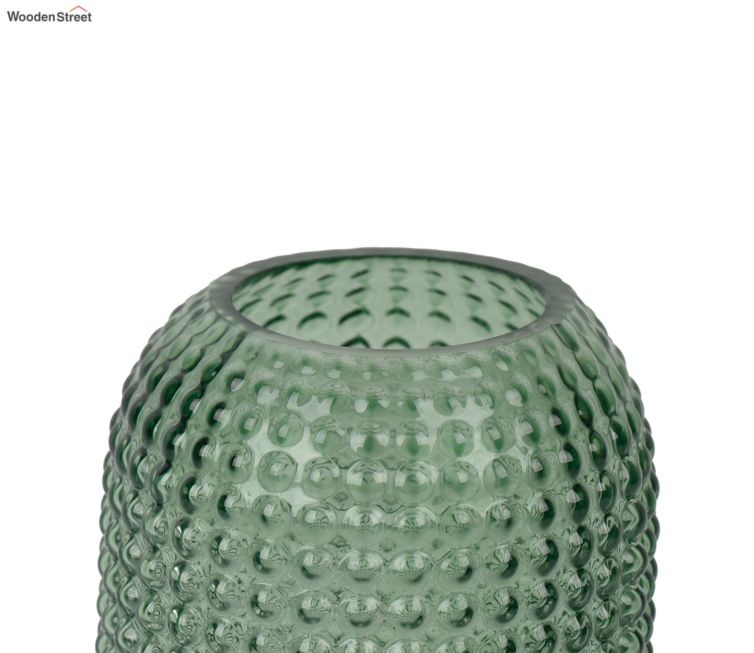 Bloom Box Glass Vase (Green, M)