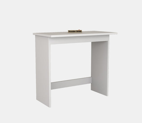 Armada Study Table (Frosty White Finish)