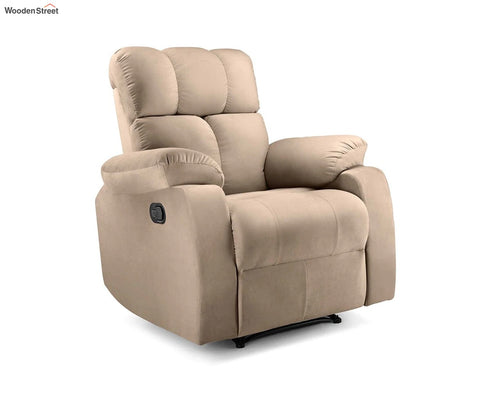 Valios Manual Recliner Sofa (Beige)