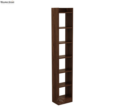 Granger Engineered Wood Book Shelf With Open Storage (Columbian Walnut Finish)
