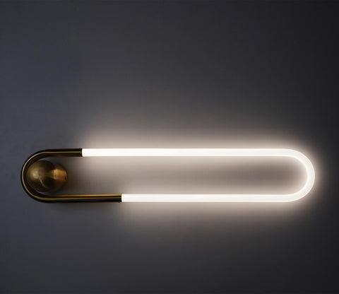 Good to Glow Golden Wall Light