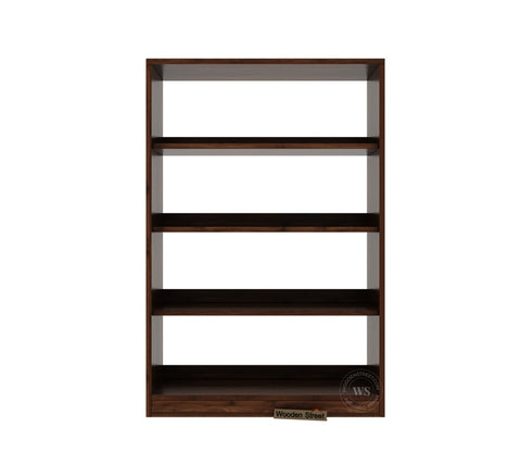 Astra Open Bookshelf (Columbian Walnut Finish)