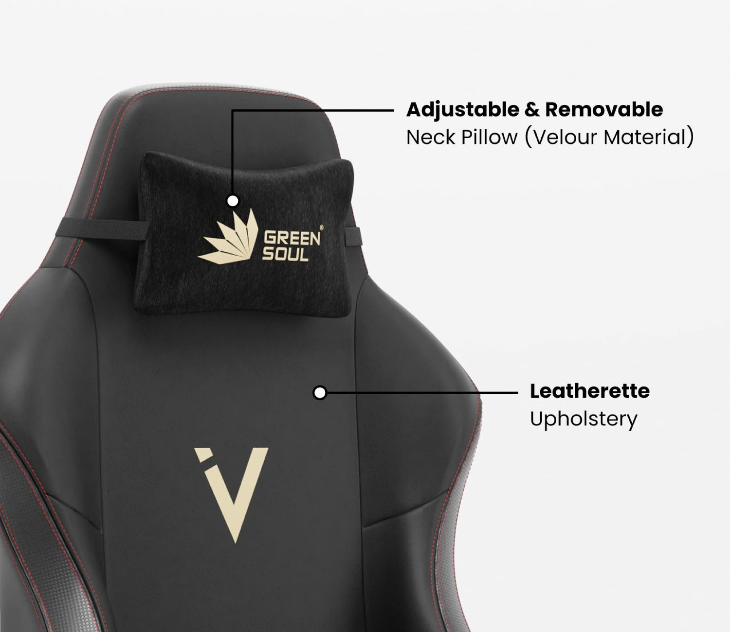 Vision Pro Multi-Functional Ergonomic with Footrest (Black)