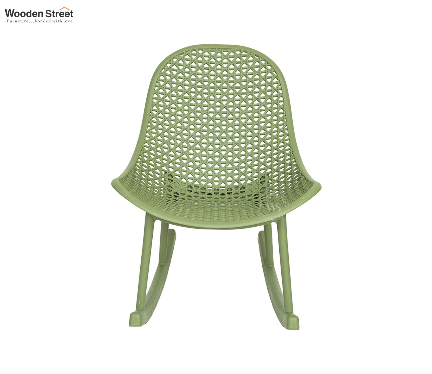 Blossie Designer Outdoor Reclining Chair – Durable & PP (Green)