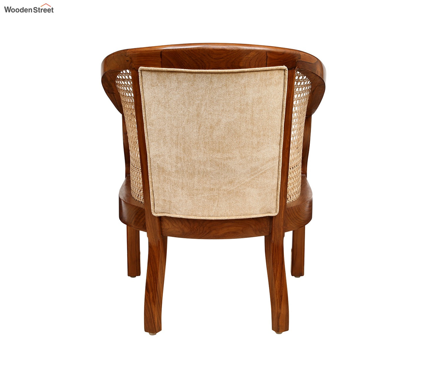 Dura Barrel Single Chair With Cane Work