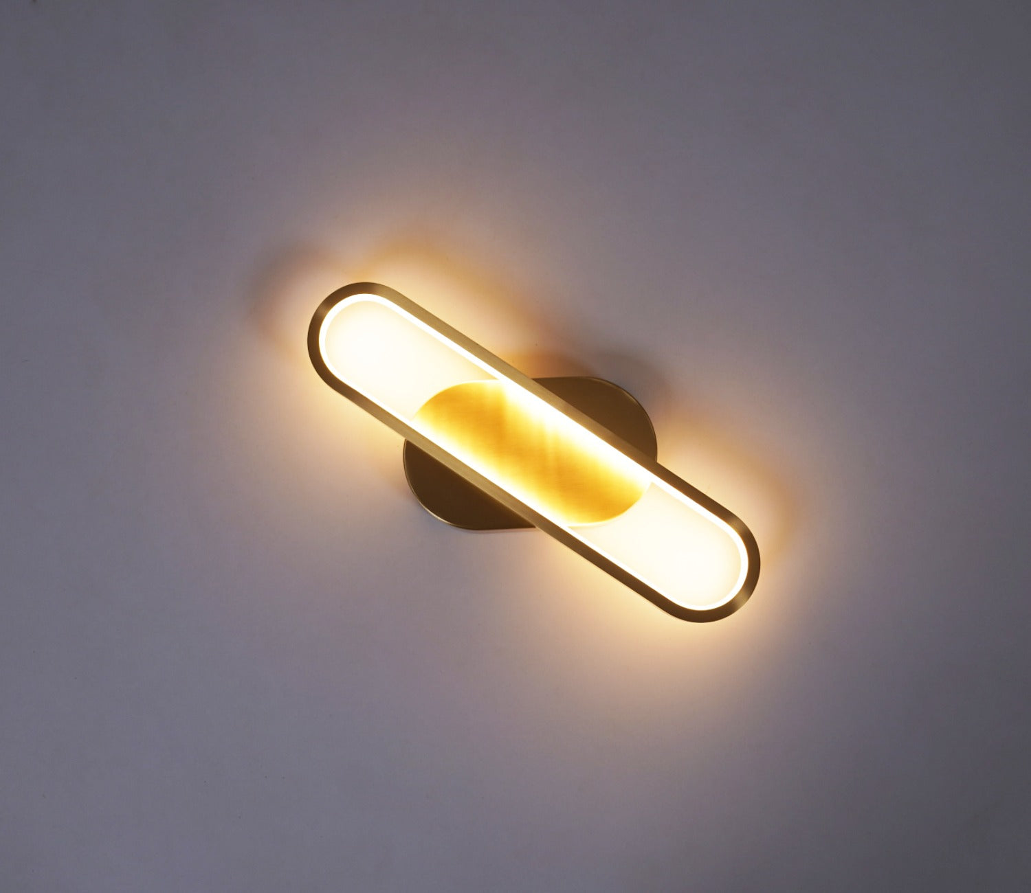 Covin Brass Coated Metal Wall Light