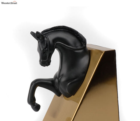 Regal Gold Iron Book End