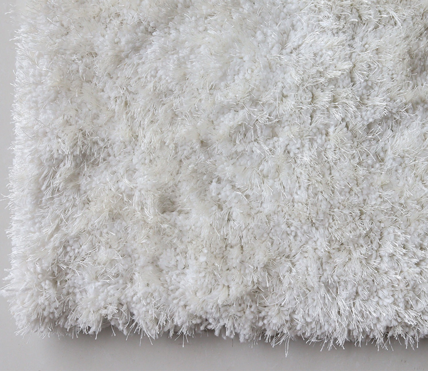 Ivory Soft Shaggy Runner - 5 x 2 Feet