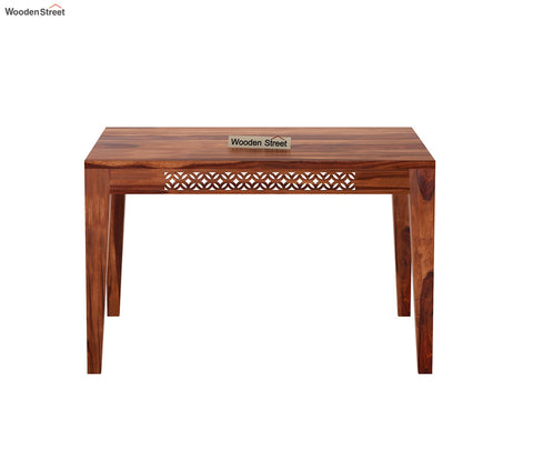 Cambrey Compact 4 Seater Dining Table (Honey Finish)