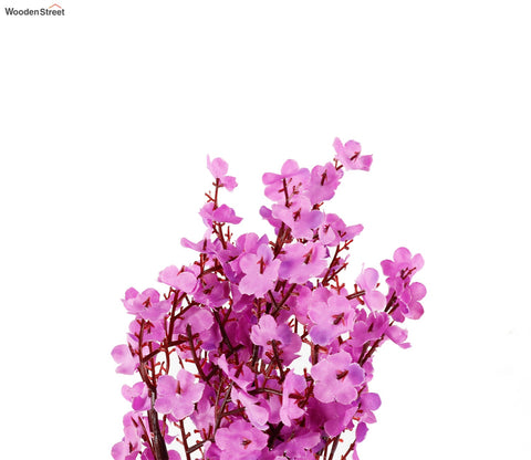 Harmony Gypsophila Artificial Flower- Set Of 5 (Purple)