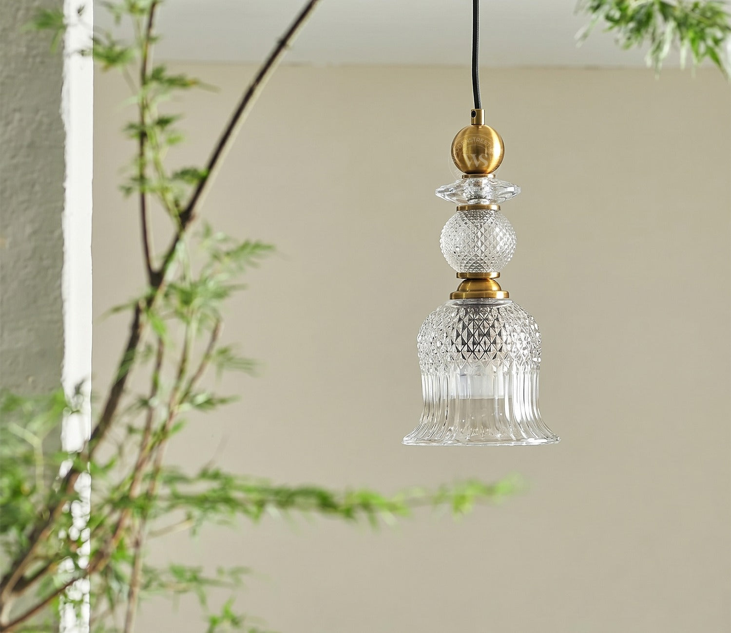 Tulip Pendant Hanging Light (White)