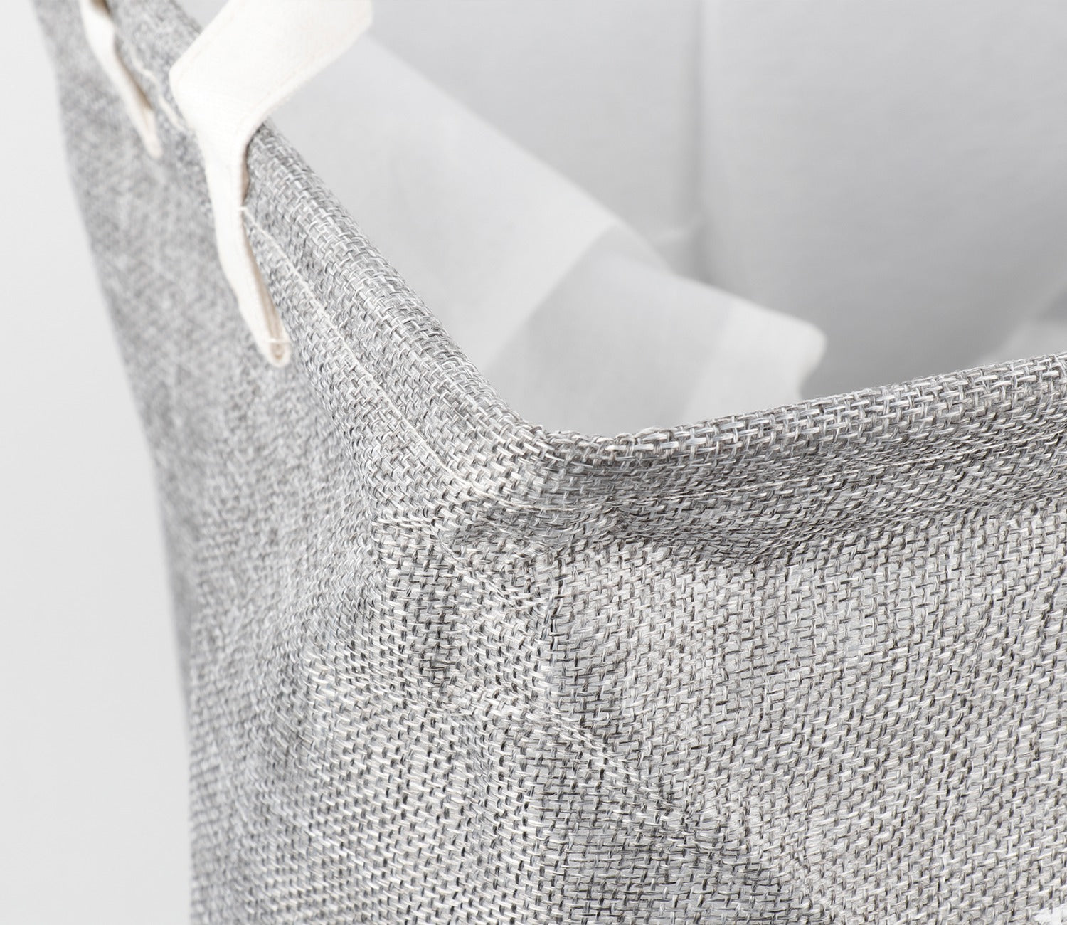 Washify Foldable Canvas Laundry Basket