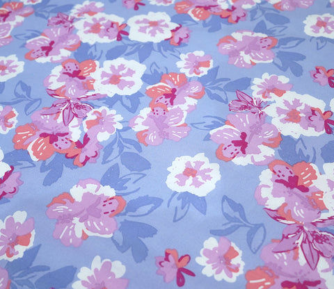 Blossom Celebration Queen Size Bedsheet (Pink)