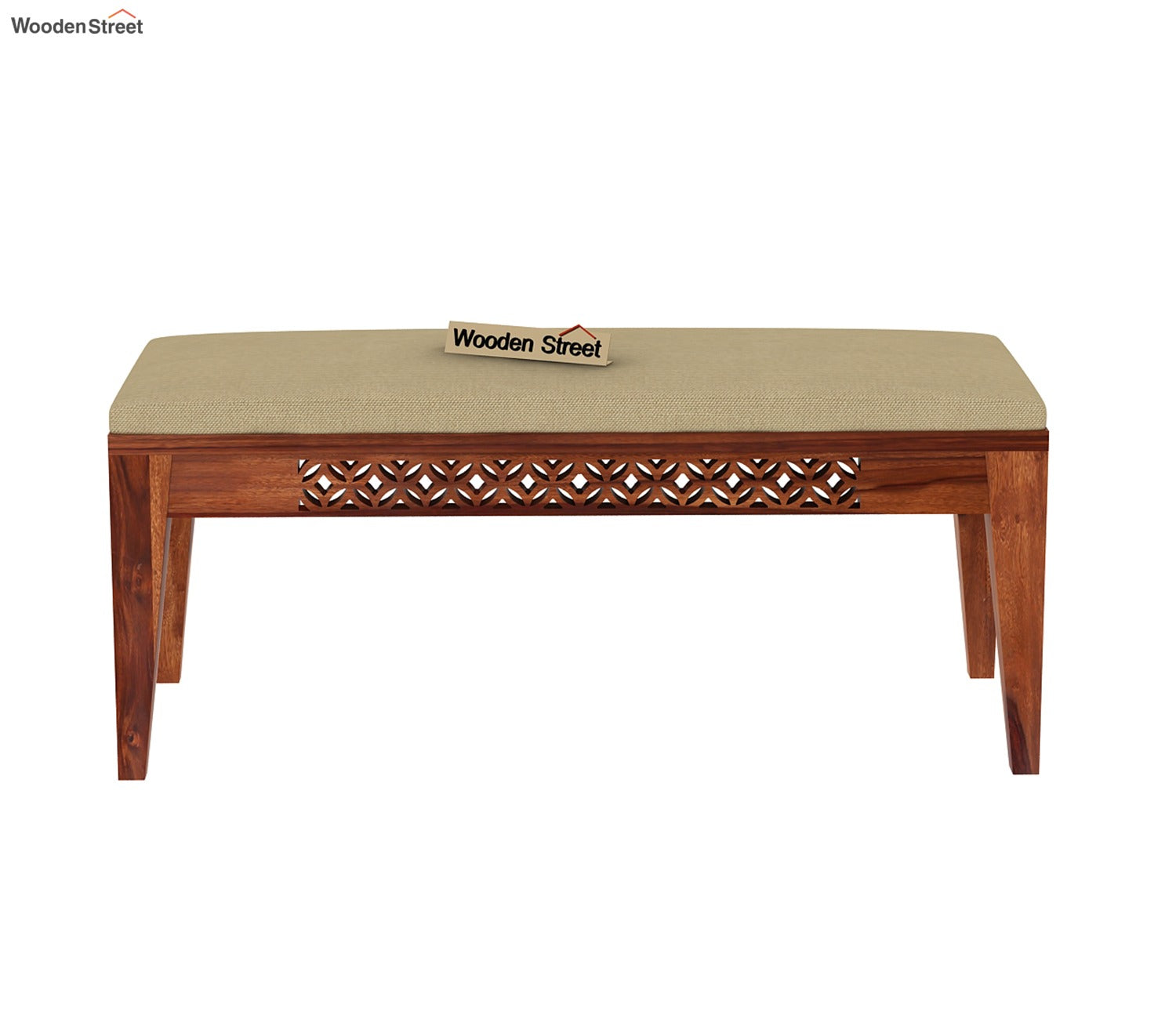 Cambrey Bench without Backrest (Honey Finish)