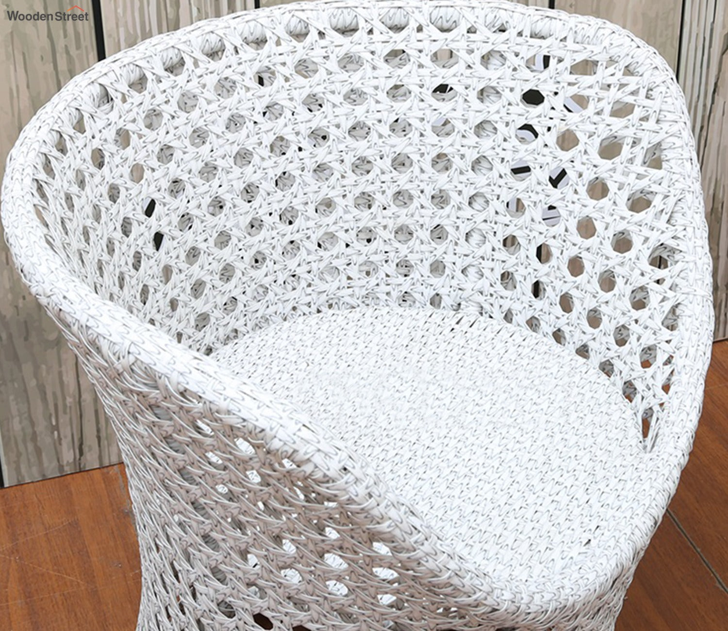 White 2 Seater Balcony Furniture Set