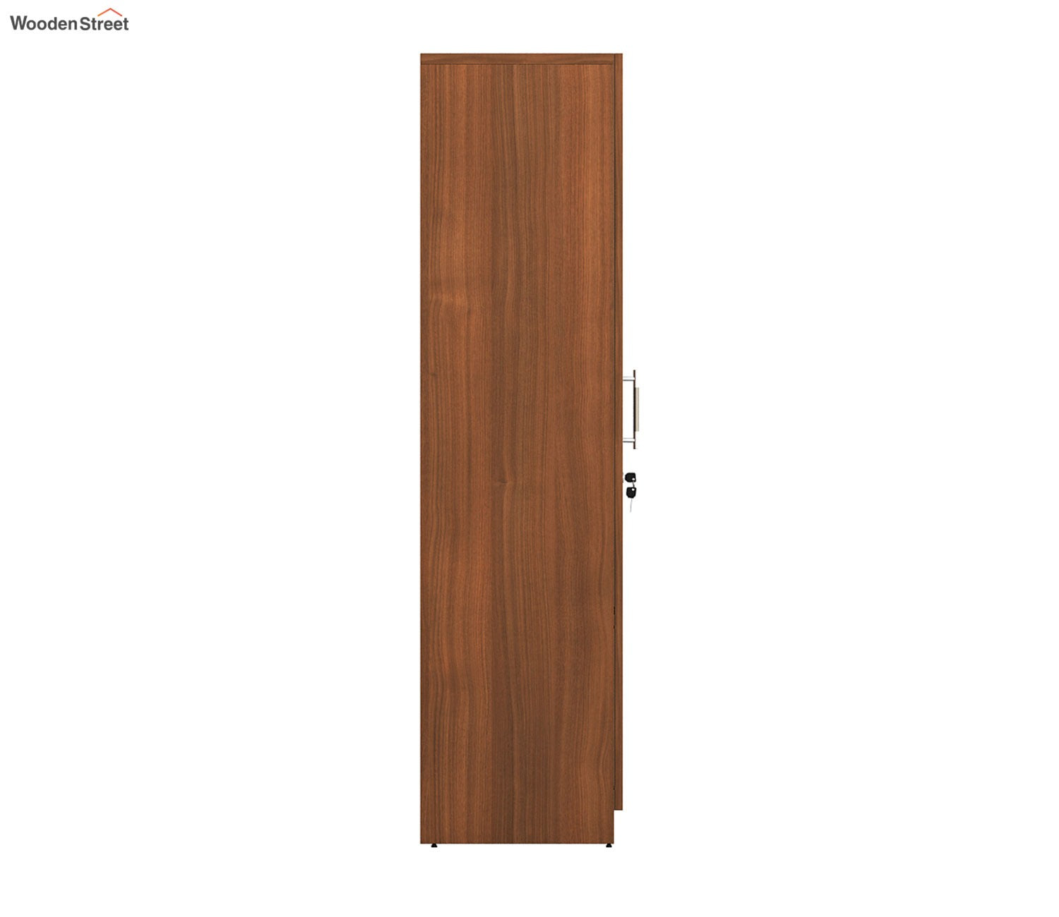 Kosmo Optima 3 Door Engineer Wood Wardrobe (Exotic Teak Finish)