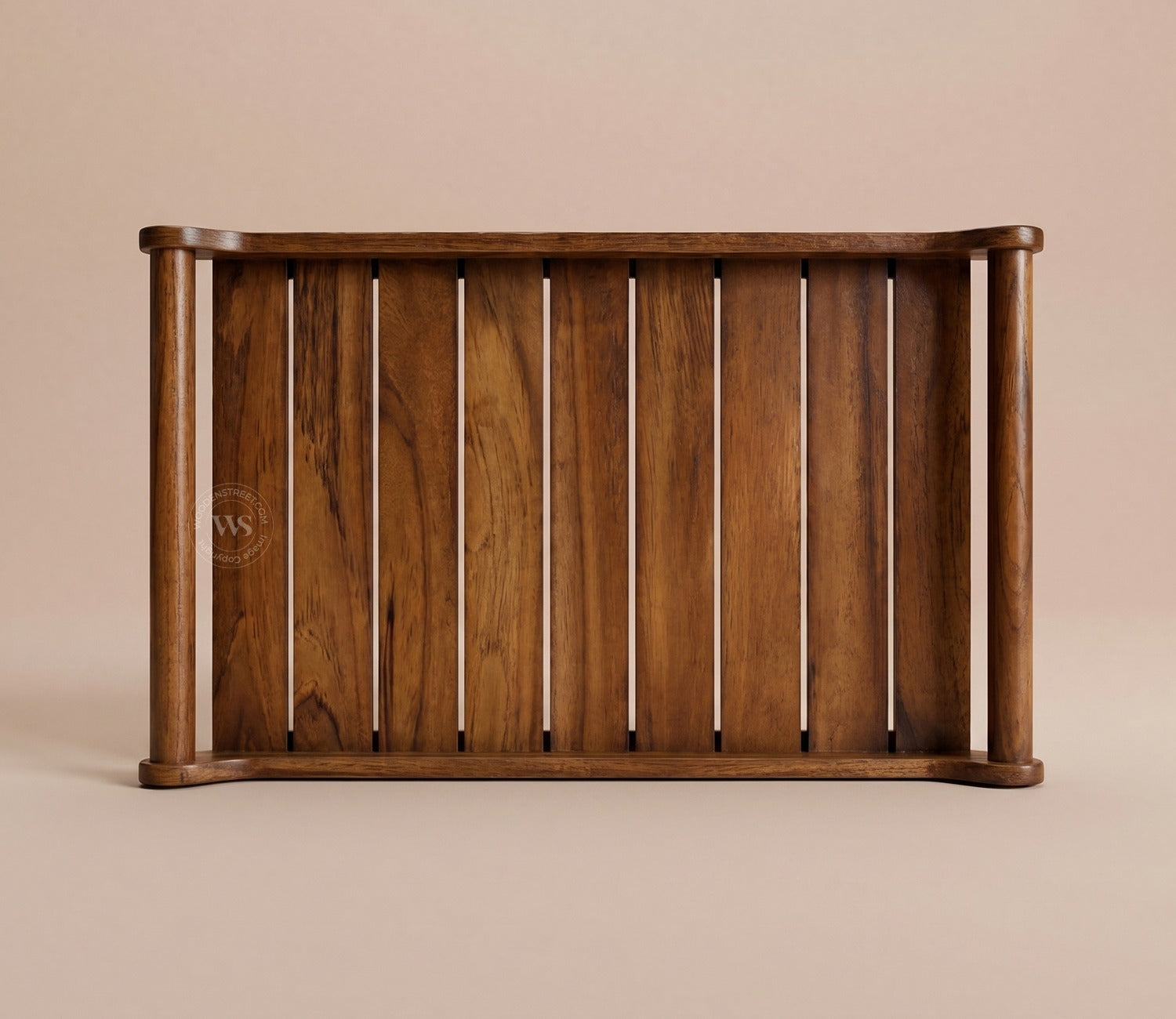 Cruiser Mango Wood Handcrafted Rectangular Serving Tray (Medium)