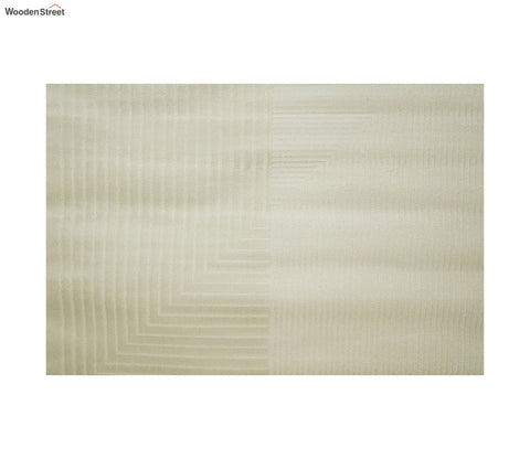 Cosmo Beige Plain Solid carpet (7.5 x 5 Feet)