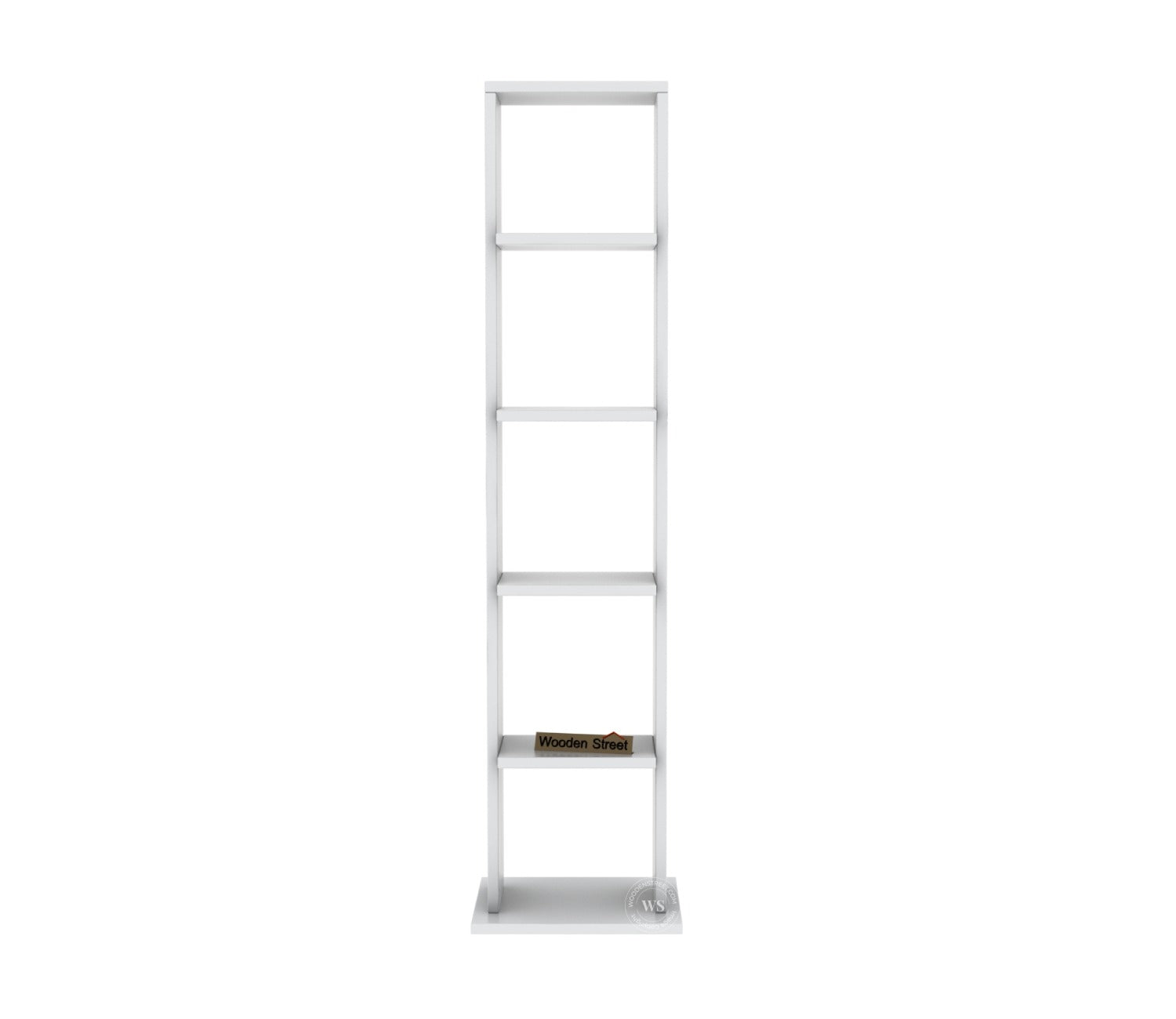 Canny Book Shelf (Frosty White Finish)