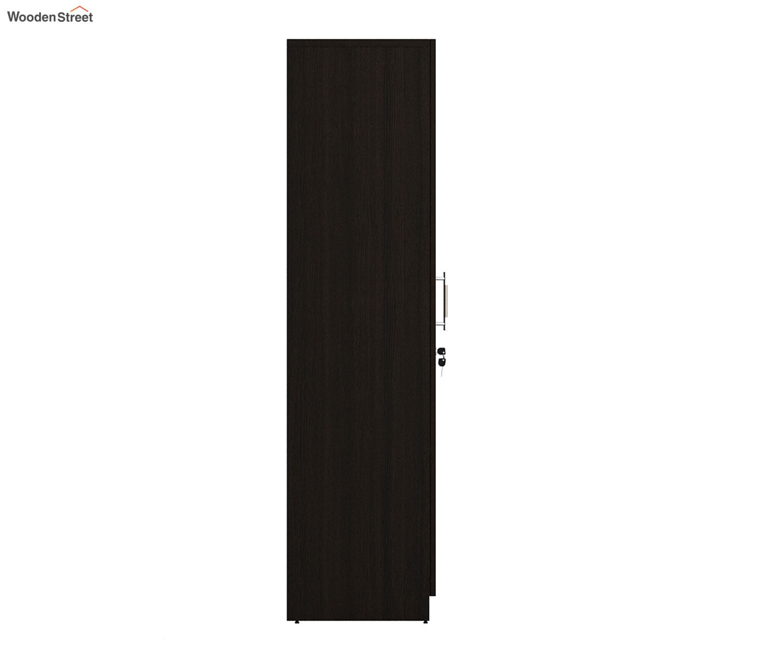 Kosmo Optima 3 Door Engineer Wood Wardrobe (Flowery Wenge Finish)