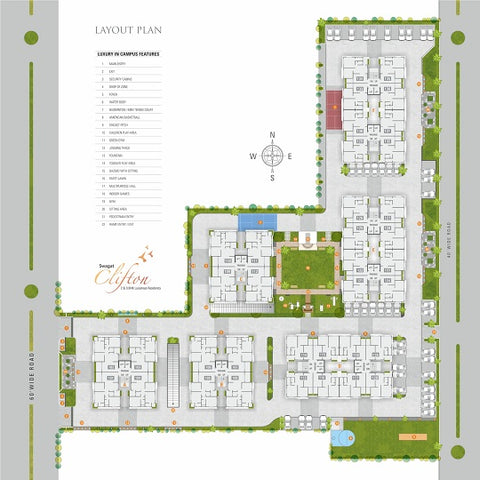 Swagat Clifton 2BHk "₹ 49 Lac ₹ 70 Lac" SPACEINDIA PROPERTY