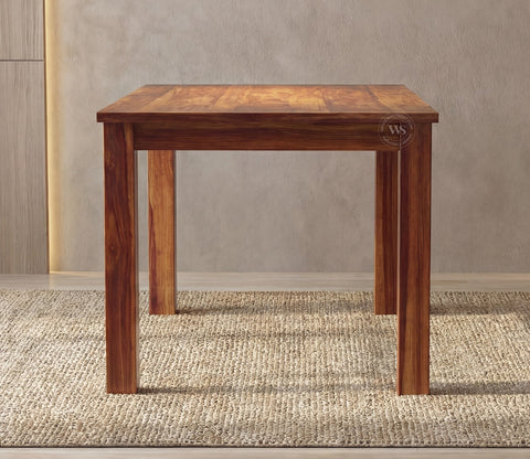 Janet 6 Seater Dining Table (Honey Finish)