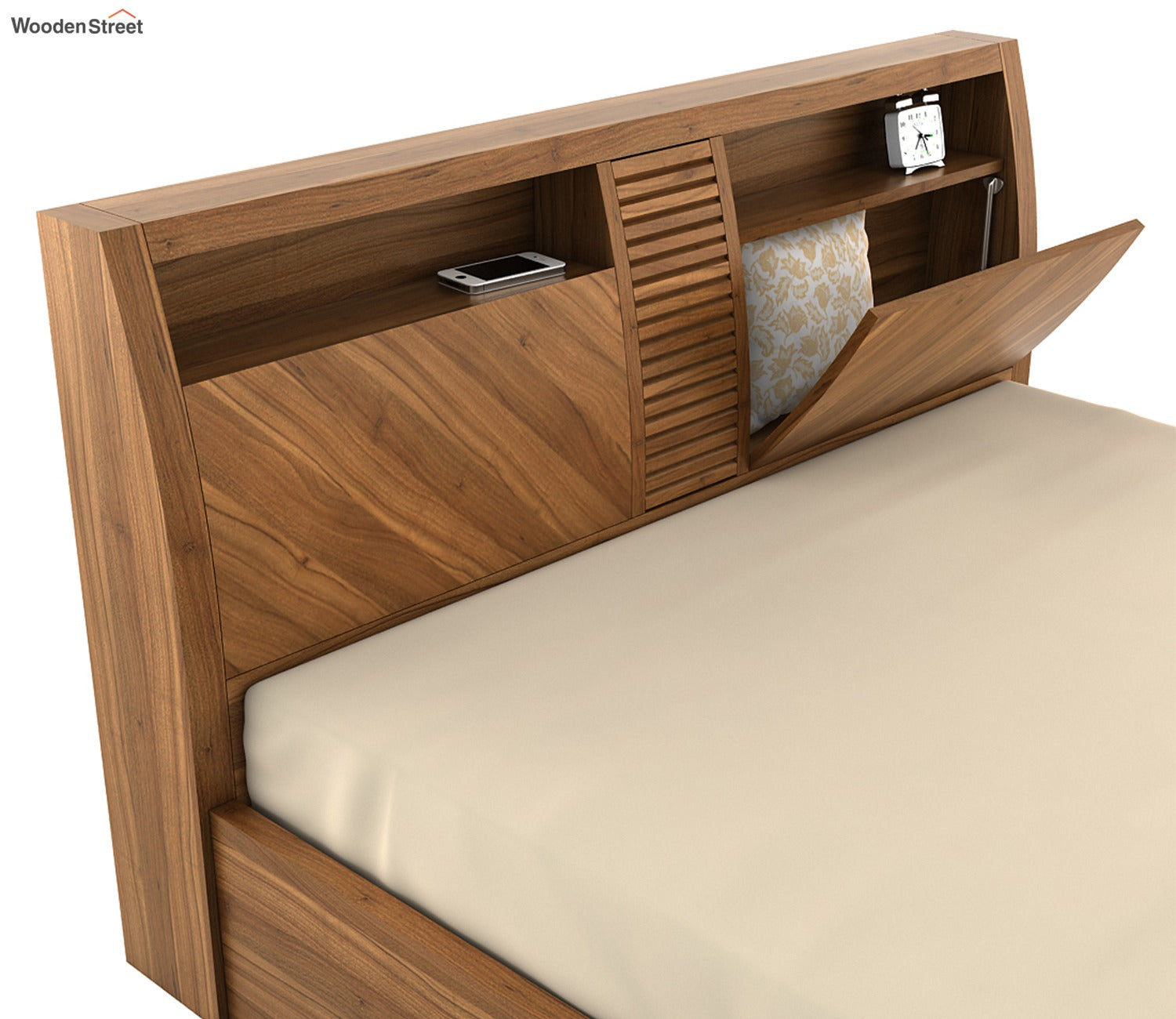 Alan King Size Bed With Lift on Storage