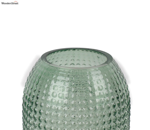 Bloom Box Glass Vase (Green, L)