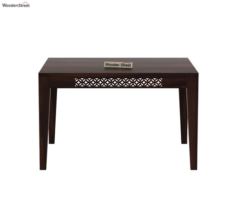 Cambrey Compact 4 Seater Dining Table (Walnut Finish)
