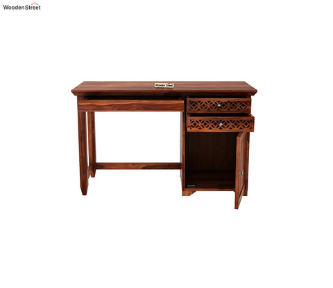 Cambrey Office Table (Honey Finish)