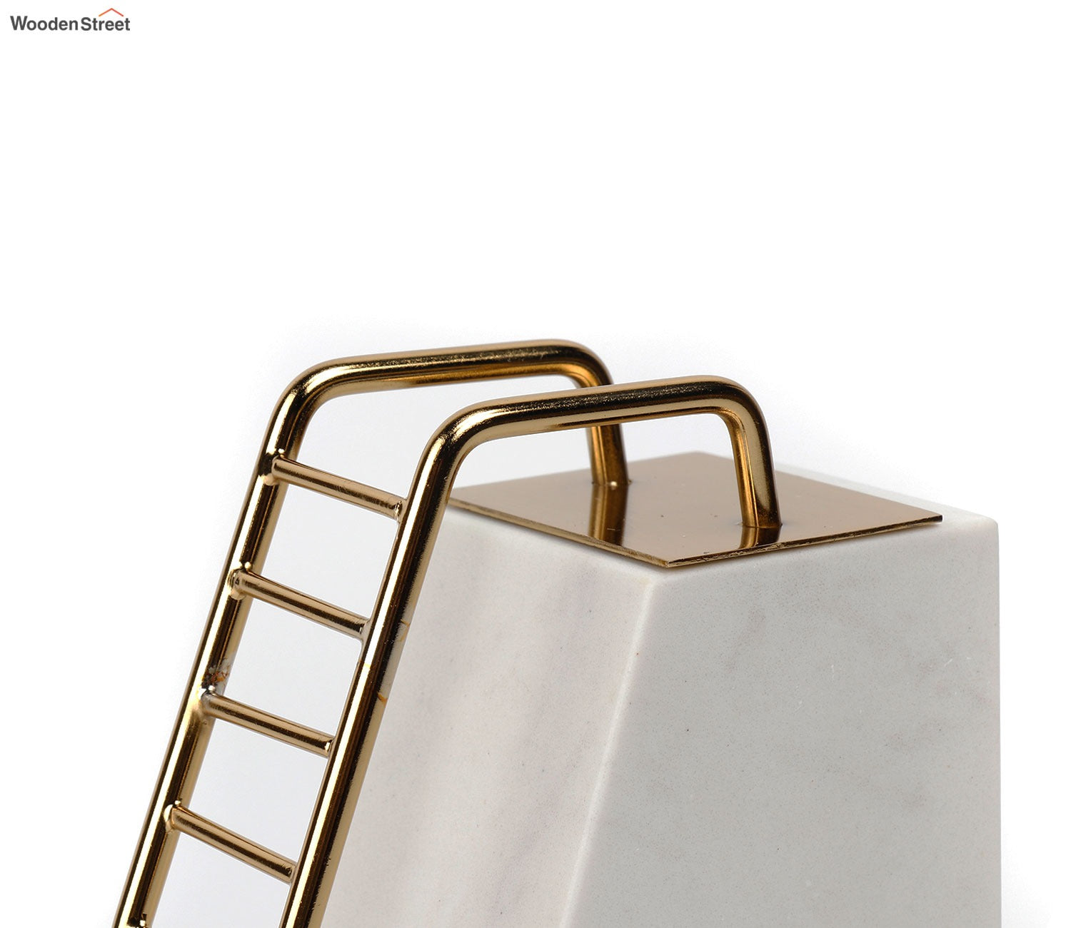 White Mania Marble Book End