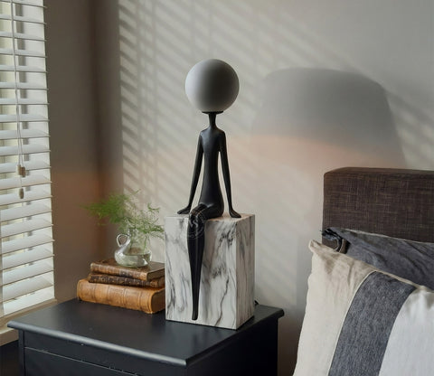 Athens Male Table Lamp