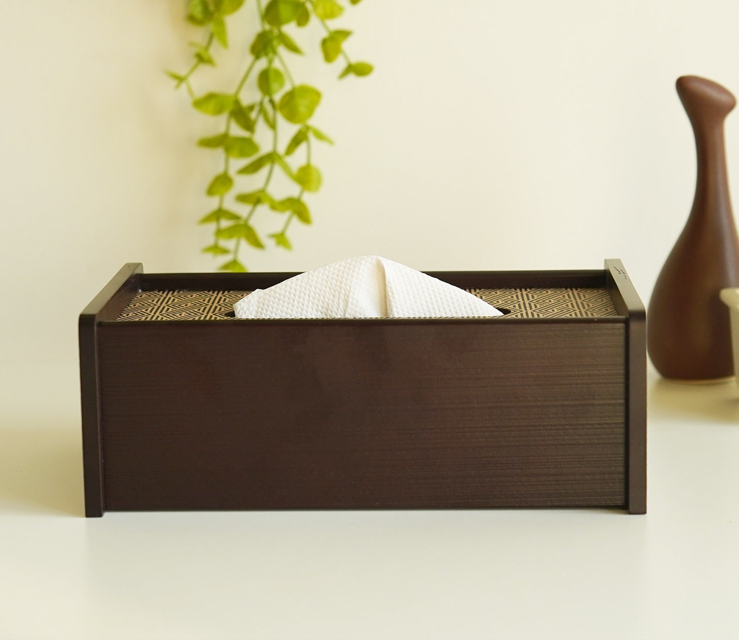 Fiona Wooden Tissue Paper Holder