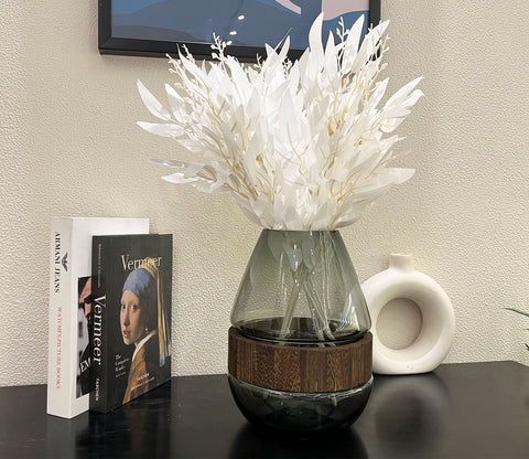 Botanic Wonders Glass Vase (Black, S)